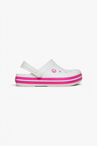 Crocs Crocband Clog K Unisex Children's White Slippers - 207006
