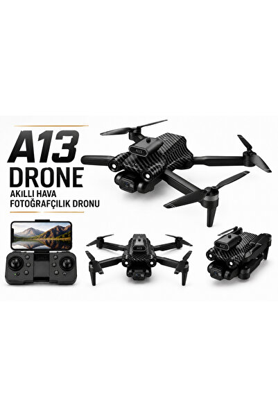 ATLT ATLANTİS A13 DRON 4K HD ÇİFT KAMERA OPTİK AKIŞ ENGEL KAÇINMA KATLANABİLİ...