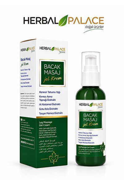 Herbal Palace Bacak Masaj Jel Kremi 150 Ml
