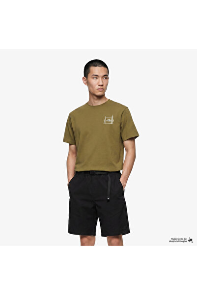 THE NORTH FACE تي شيرت أصفر للرجال من Camping Relaxed