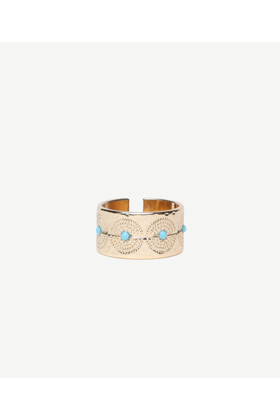 Yargıcı Blue Jewelled Ring