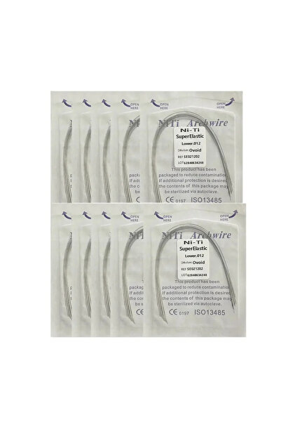 Choice10 012 Lower-NT-10Pack 10pack Dental Arch Wires Orthodontic Super Elast...