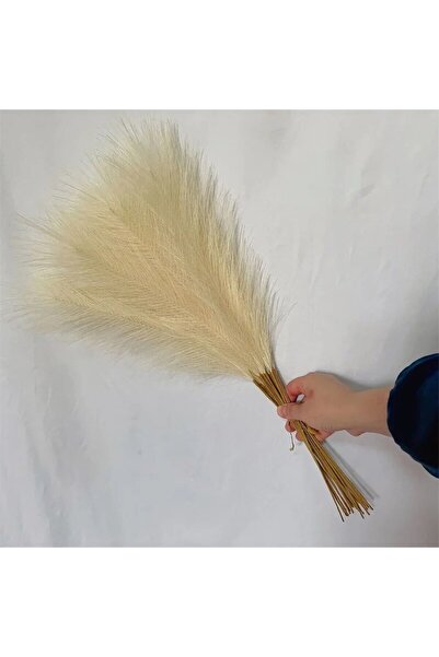 Choice Yellow 10pcs Artificial Reed Ins Wind Bouquet Imitation Flowers Bohemi...