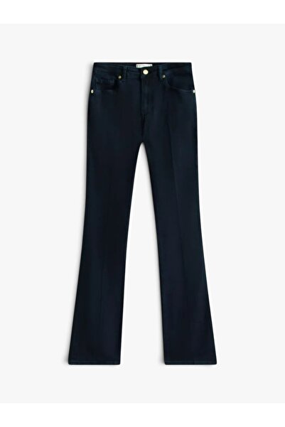 Tommy Hilfiger DNM NINA BOOTCUT RW Kadın Mavi Denim Pantolon - WW0WW50541
