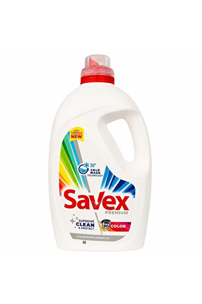 SAVEX Detergent lichid premium pentru rufe colorate, curățare supremă, 3.6 l,...