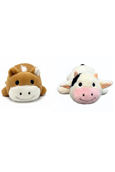 KIZILKAYA Double Sided Cow Horse Plush Toy 23 cm 2505152
