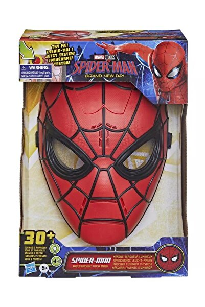 Hasbro Marvel Spider Man Wisecrackin Glow Işıklı ve Sesli Elektronik Maske G2448