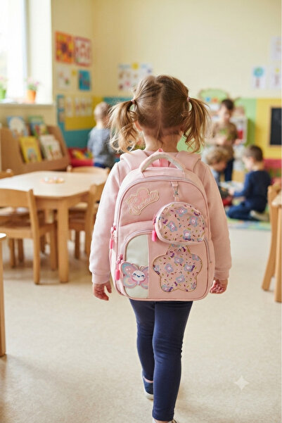 CANLOOR Waddell Twill Transparent Patterned Sweet Cute Girl Nursery Kindergar...