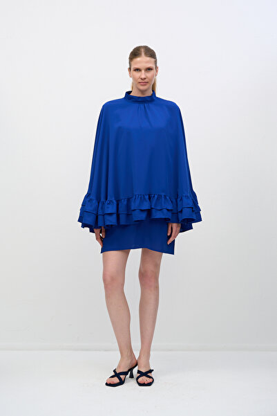 HANIQA Jessica Fabric Draped Blouse