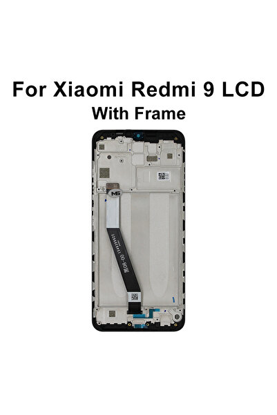 Choice1 شاشة LCD سوداء مع إطار 6.53 بوصة عالية الجودة من نوع IPS لهاتف Redmi ...