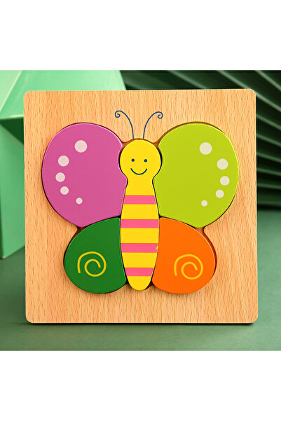 Choice6 Datgo High Quality 3D Wooden Puzzle Baby Cartoon Animal Traffic Jigsa...