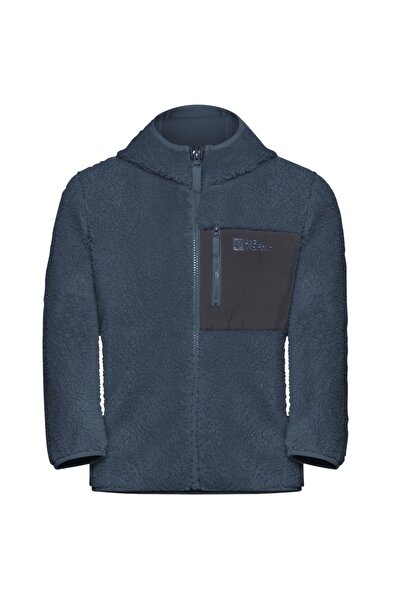 Jack Wolfskin Hanorac pentru copii Ice Curl FW 2025-Albastru-164