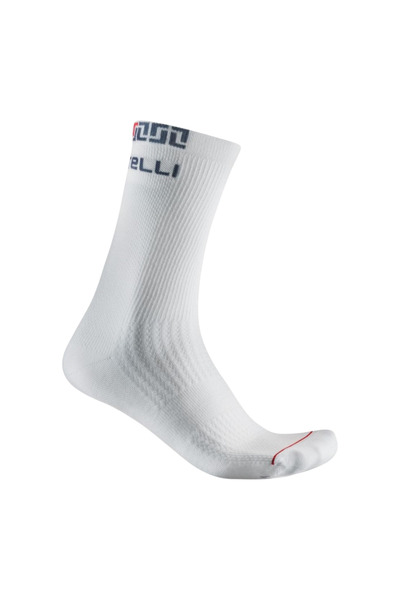 Castelli Șosete de ciclism Bandito Merino 18-Alb-L/XL