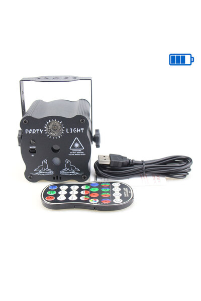 Choice USB DC 5V B With Battery ESHINY Rechargeable Battery R&G Laser 60 Patt...