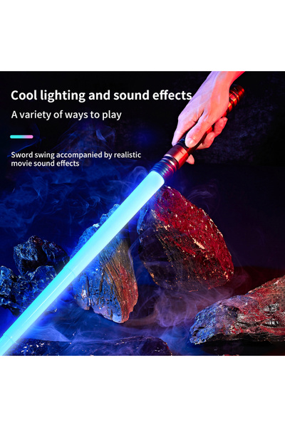 Choice3 OneSize 1 gold-blue light REikirc 75cm RGB Lightsaber 2 in 1 1 or 7 c...