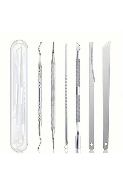Choice 6pcs Ingrown Toenail Treatment Stainless Steel Podiatry Tools,Multifun...