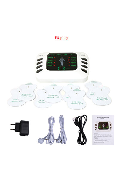 Choice3 EU no box EMS Machine Electric Physiotherapy Tens Body Electrical 8 P...