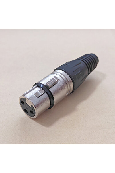 Choice5 موصل كابل صوت XLR ثلاثي الأطراف F40-3Pin أنثى، قطعة واحدة، سلك ميكروف...