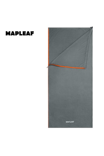 Choice Gray MAPLEAF Lightweight Sleeping Bag 3 in 1 Fleece Liner Blanket Warm...