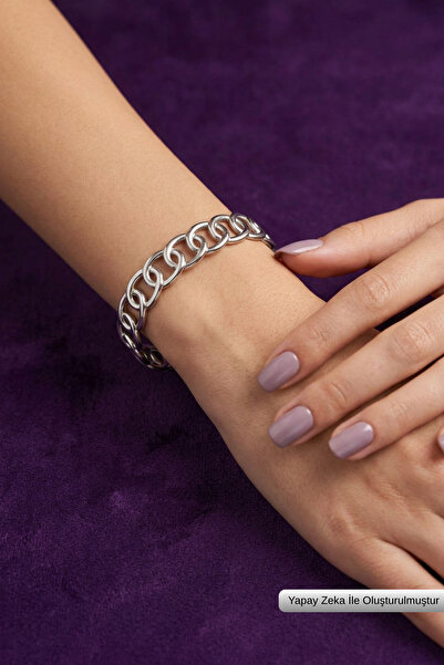 Begondio Minimalist Italian Style Laser Engraved Women's Cuff Bracelet