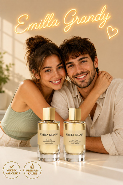EMILLA GRANDY VANILLA & LOIS 2’li Özel Set | 50 ml Kadın & Erkek EDP | Gurme ...