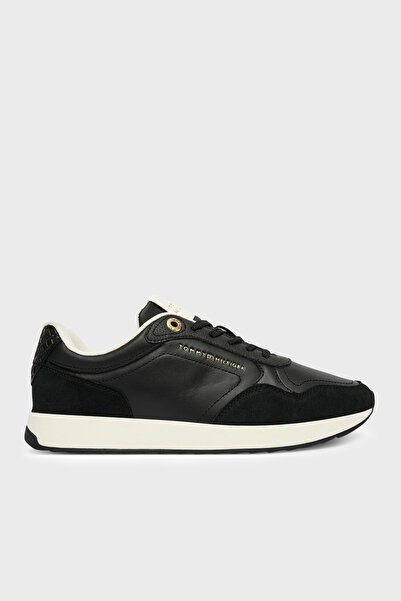 Tommy Hilfiger Women's Monogram-Detail Mix Material Sneakers