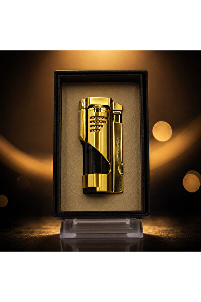 COHİBA Gold Üç Torch Puro Çakmak PCM0961