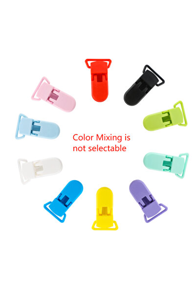 Choice19 MIX 2 Kovict 10pcs Plastic Colour Pacifier Clips Wholesale for DIY P...