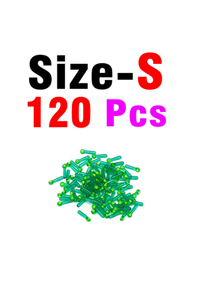 Choice S MNFT 120Pcs Strong Silicoen Fishing Float Seat Block Rotation Drift ...