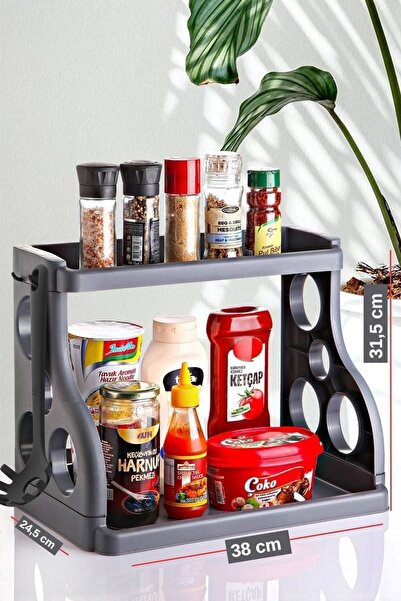 Open Home Concept Organizator multifuncțional Elegance / Organizator Antracit
