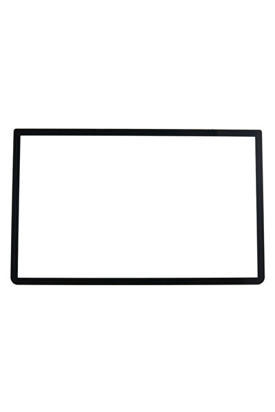 JCD Plastic Black Replacement Upper Front Top Screen Frame Lens Cover LCD Scr...