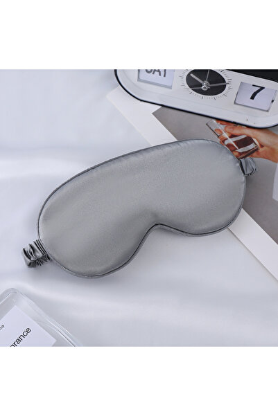 Choice3 GRAY Soft Silk Sleep Mask Eye Masks for Sleep, 100% Blackout, Zero Ey...