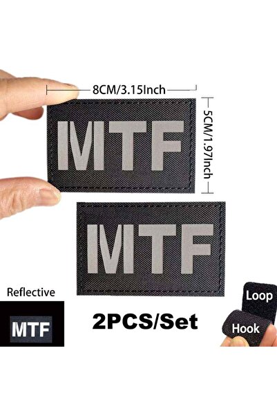 Choice1 HK85-MTF-2PCS 1PCS,2PCS/ MTF Emblem Mobile Task Forces Foundation SCP...