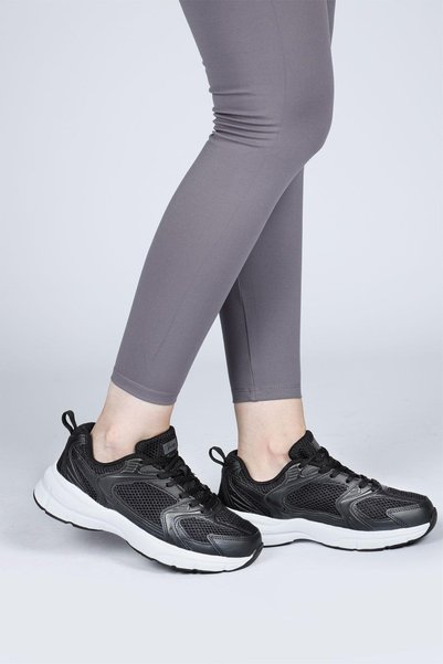 Jump 28712 Negru - Alb Pantofi de damă pantofi sport casual