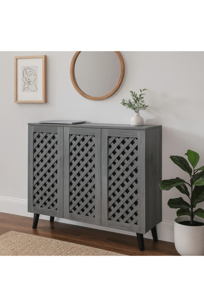 DEC4 Malaysian shoe storage cabinet, 120 cm, in different colors