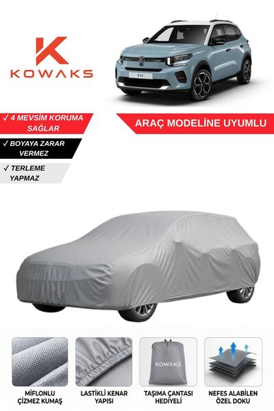 KOWAKS Citroen e-C3 Oto Branda, Araba Brandası