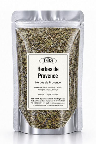 TOS The Organic Spices Herbes de Provence 250 gr Herbes de Provence - Premium...