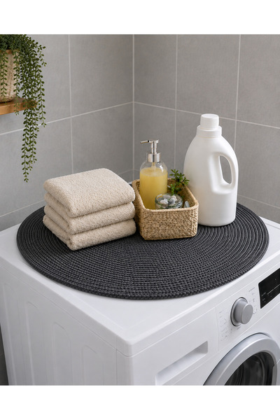 ÖRGÜM Bohemian Style Modern Washing Machine Dryer Cover