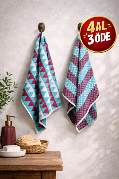 Coton Delux Set de 2 prosoape pentru mâini și față, 100% bumbac |   50x70 cm ...
