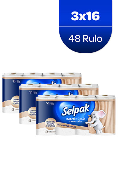 Selpak Kaşmir Özlü 48'li Tuvalet Kağıdı