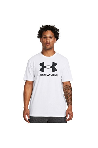 Under Armour ΑΝΑΒΑΘΜΙΣΗ ΛΟΓΟΤΥΠΟΥ SPORTSTYLE SS 1382911-100 Λευκό