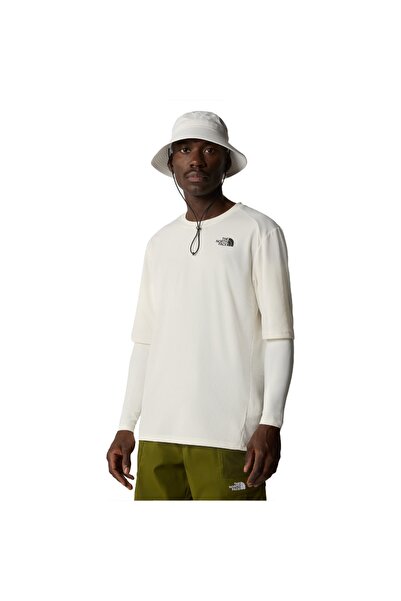 THE NORTH FACE M SHADOW SS NF0A87TUQLI-QLI Εκρού S