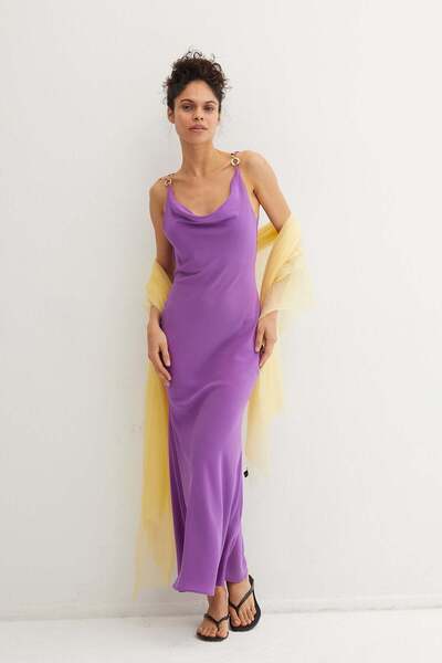 Silk and Cashmere Açık Sarı Larissa Saf Kaşmir Şal