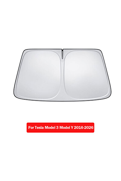 Choice Beige 2026 For Tesla Model Y Juniper Model 3 Highland Windshield Sunsh...