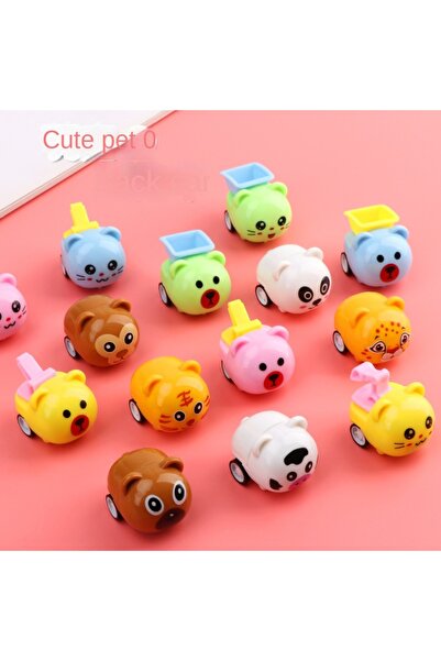 Choice 30PCS 12/30 Pcs Cute Cartoon Pull-back Car Toy Children's Birthday Par...
