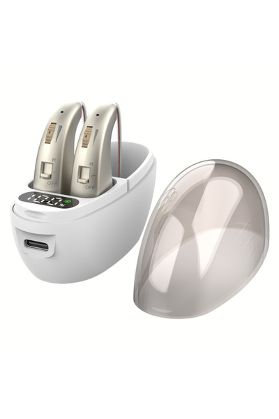 Choice Skin Color Rechargeable Mini Over-Ear Hearing Headphone parts Amplifie...