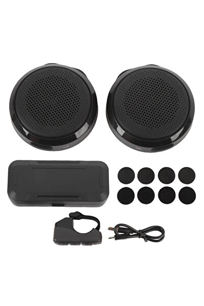 Choice black Motorcycle Helmet Speakers HiFi Sound Motorcycle Bluetooth Heads...