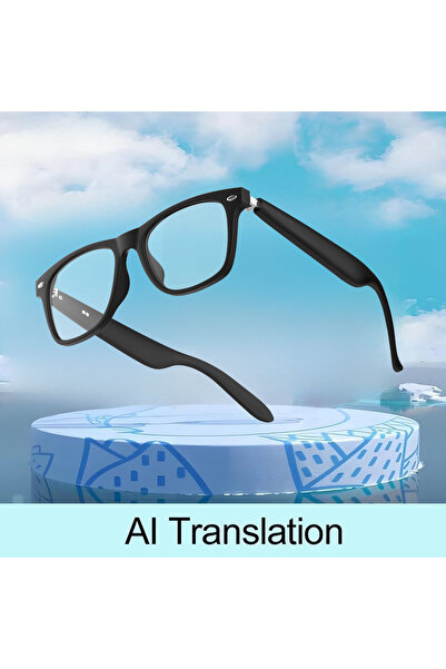 choice2 B-WH 2025 New AI Translation Smart Glasses Bluetooth Call Headphones ...