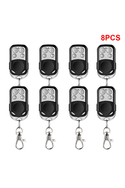 Choice8 8pcs Universal 4 Buttons Garage Door Opener Remote Control 433MHZ Clo...