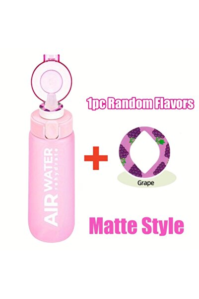 Choice 750ml 1 ring Matte Pink 750ml/25oz Fruit Flavor Water Bottle 0 Sugar 0...